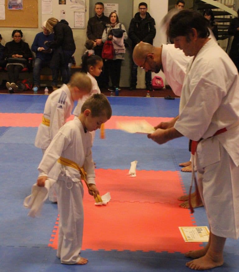 Remise des grades Noël 2019