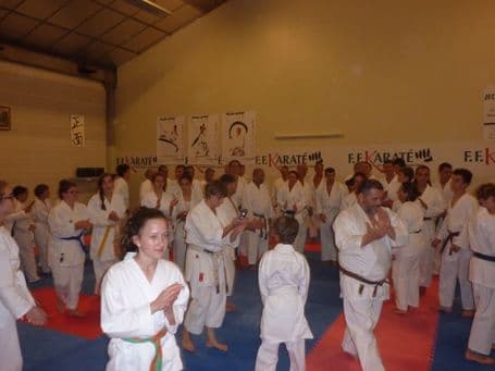 Stage avec Christian Panattoni, 7ème Dan