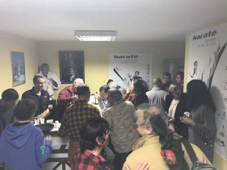 Remise des ceintures noires