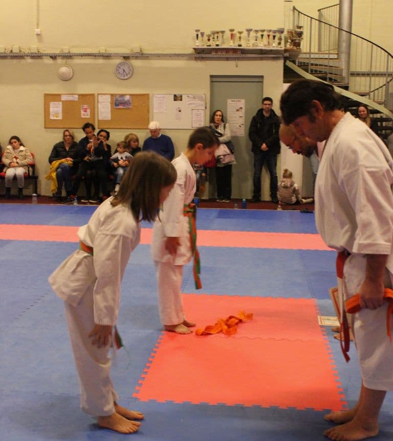 Remise des grades Noël 2019